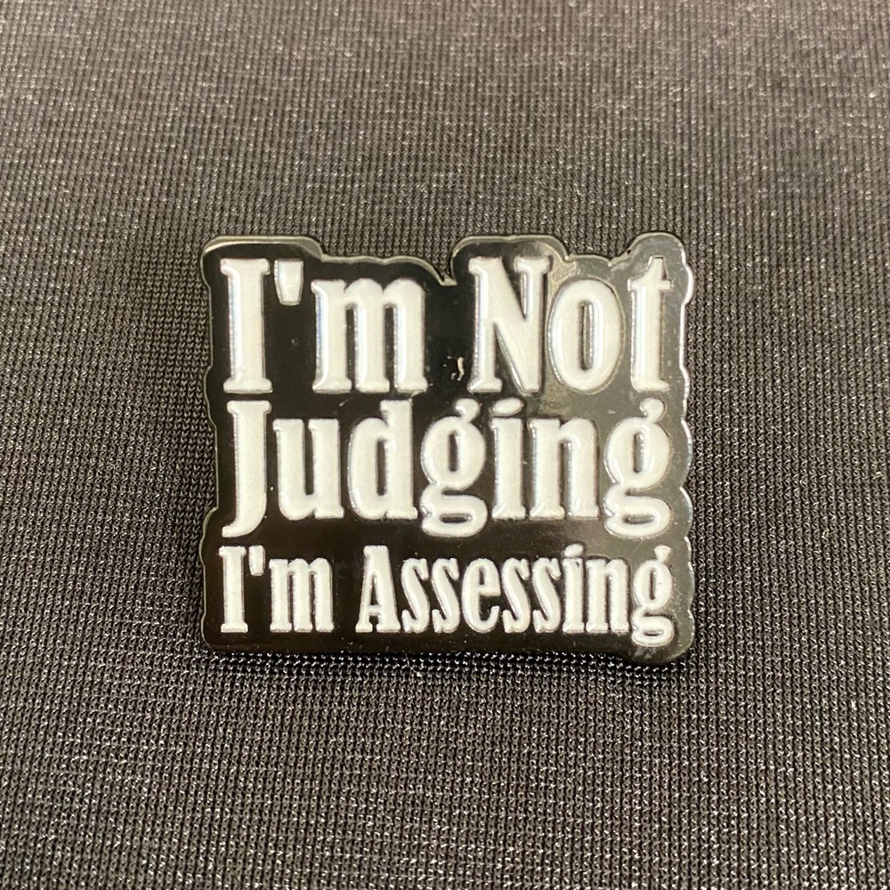 Seems fair to me | Enamel pin or magnet shoots it to people straight 3FER